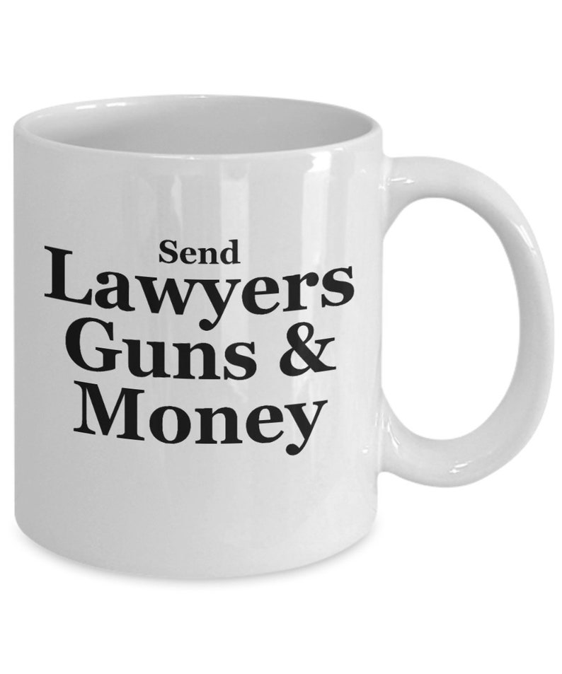 Warren Zevon Mug Send Lawyers Guns And Money | Etsy
