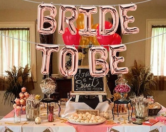 Bridal Shower Balloons Etsy
