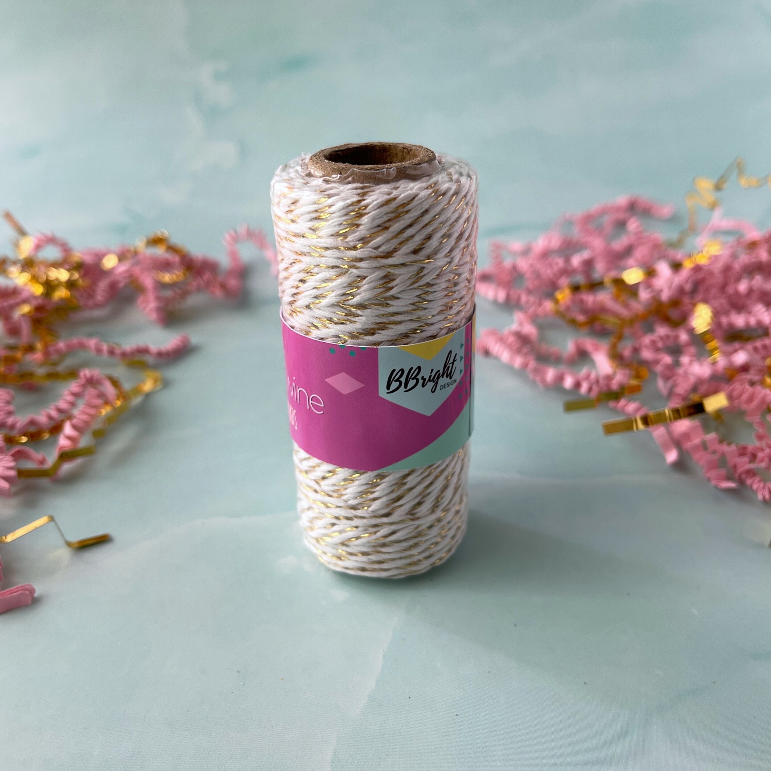 White Gold Bakers Twine Packaging Twine Gift Twine Twisted Etsy