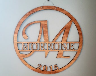 Personalized Wooden Wall Decor