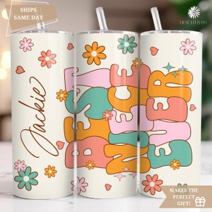 Retro Niece Tumbler Personalized Niece Gift for Birthday, Best Niece Ever Tumbler Cup, Gift from Aunt to Niece, Gift for Niece from Uncle