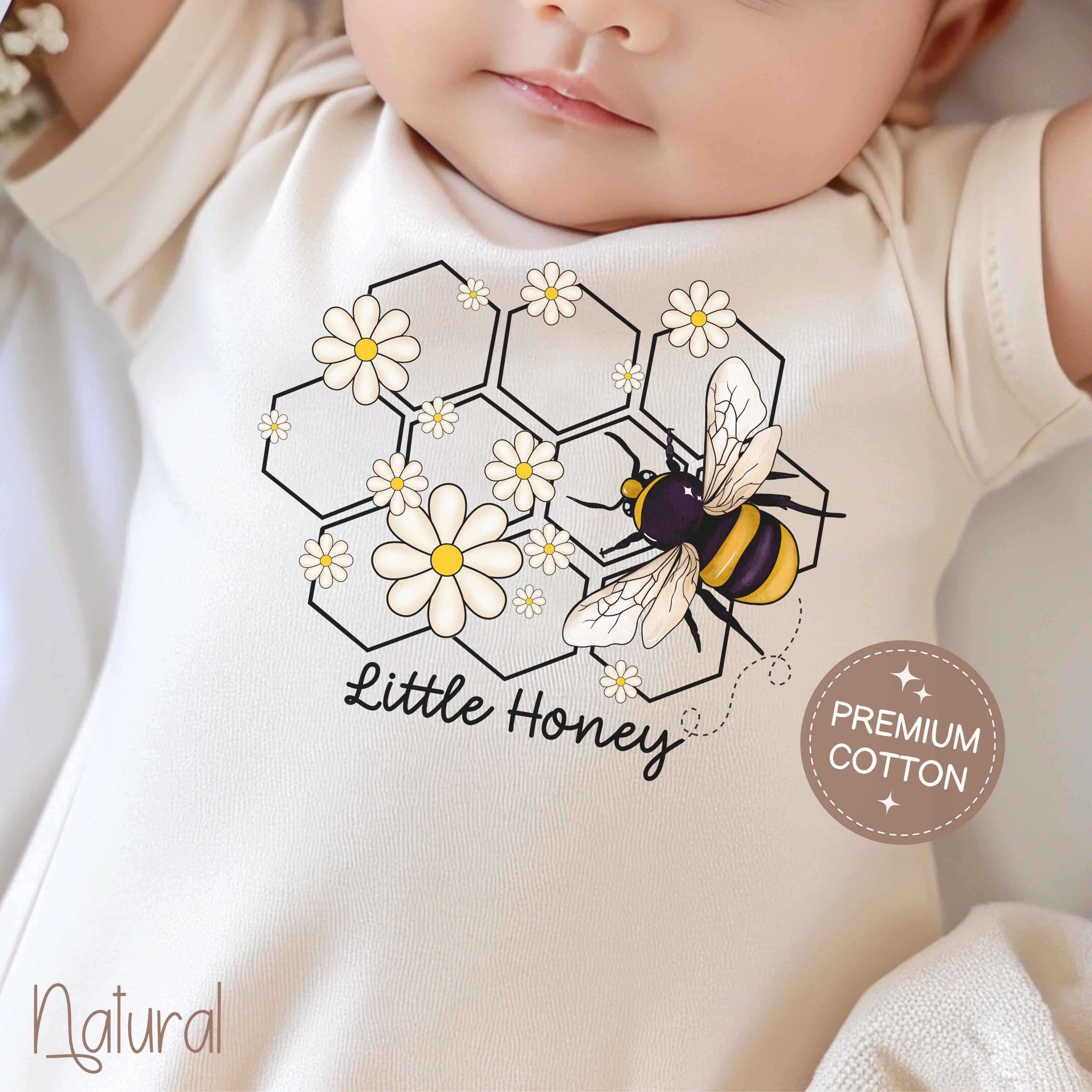 Little Honey Bee Baby Onesie® Bee Baby Shower Girl Boho Little