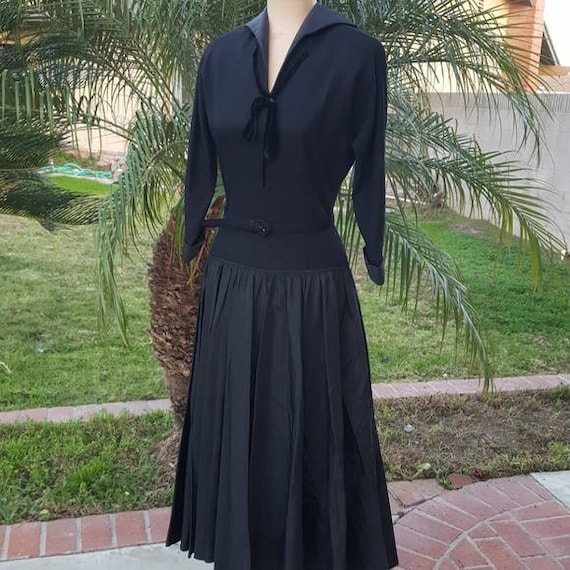 Vintage 40s/50s Mademoiselle Juliette Dress