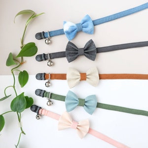 Earth tone collar,Personalize Cat Collar Breakaway with Bell, Safety Cat collar, Customized Cat Buckle, Cute Cat Collar, Collars for Kittens