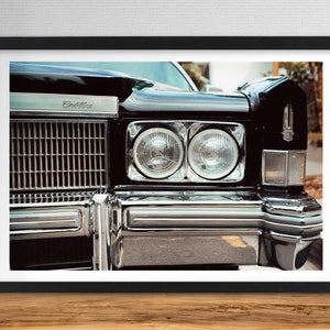 Cadillac Eldorado Vintage klassieke Amerikaanse Muscle Car fine-art fotografie afdrukken, 35mm, Bondi, Australië, kunst aan de muur