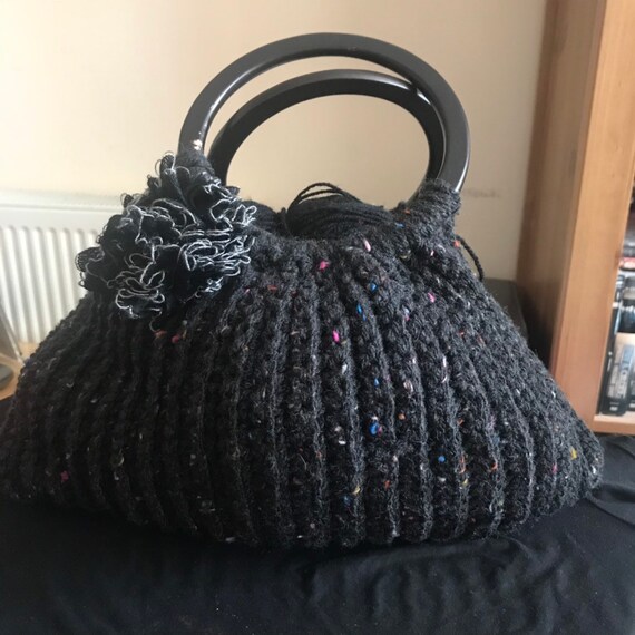 black colour hand bags