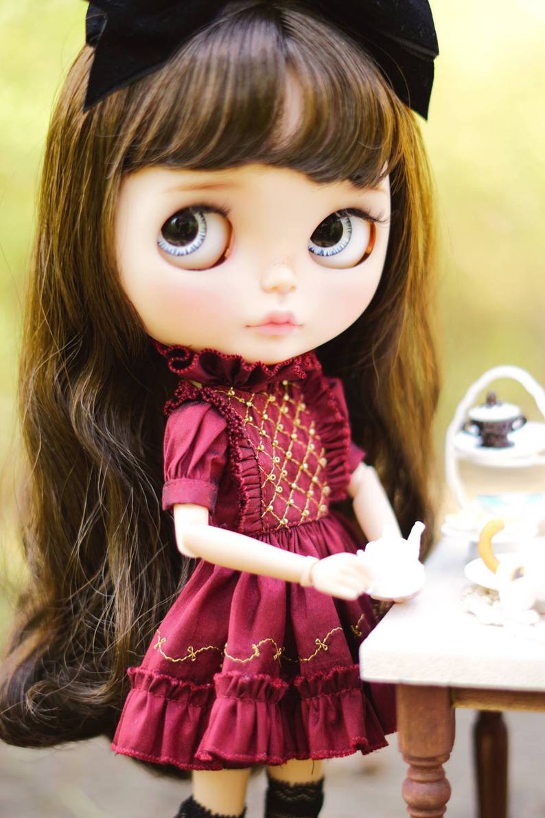 Burning Ruby Blythe Dolls Dress Set image 2