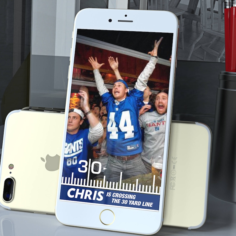 Football Birthday Snapchat Filter Birthday Snapchat Filter Etsy
