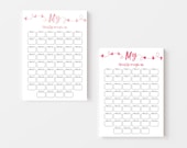 Printable 52 Week Weekly Weigh In Weight Loss Tracker. 4 x Digital Weight Loss Chart, Weight Loss Tracker Printable, WeightLoss Tracker