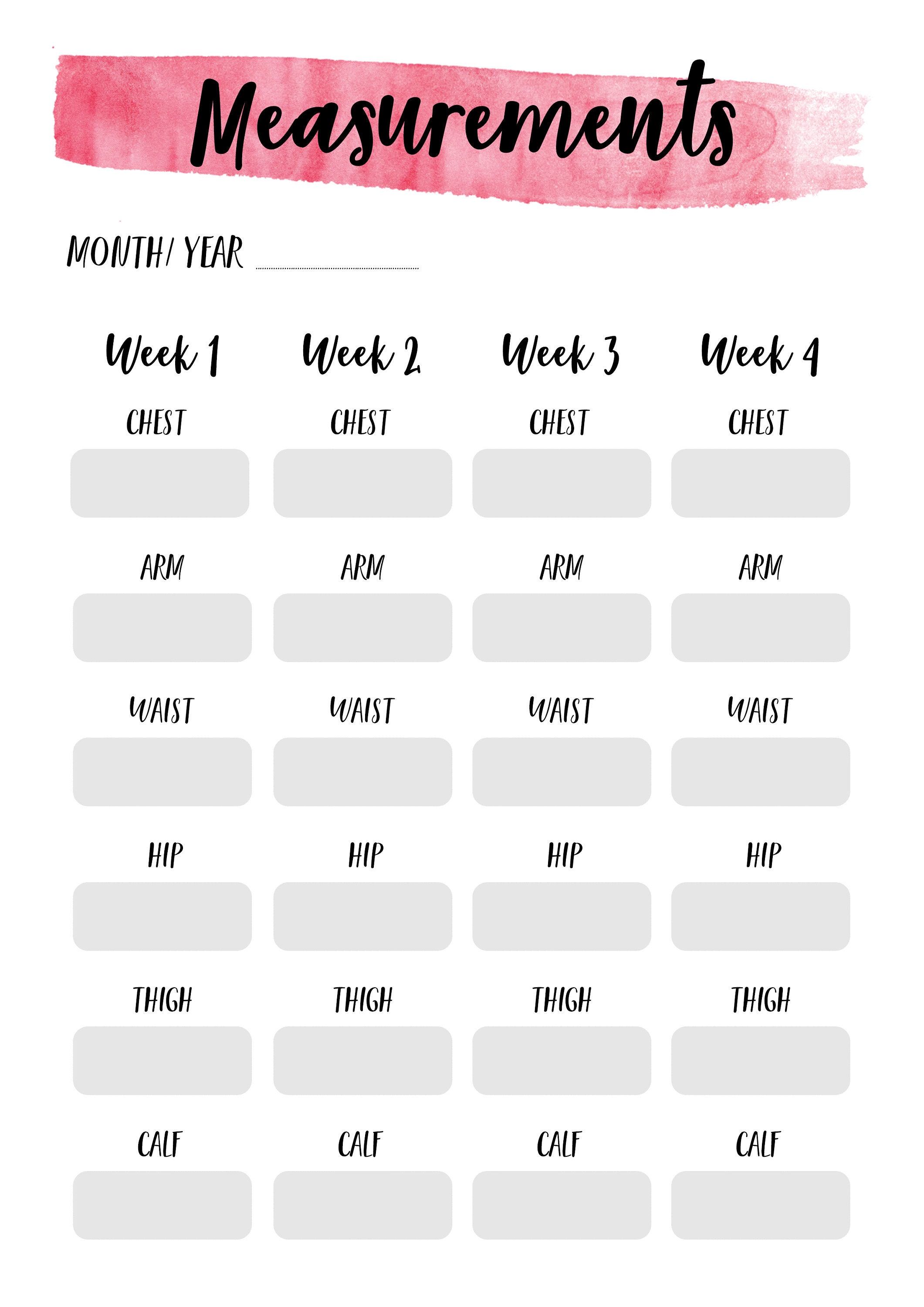 Printable Weight Loss Tracker Journal. Digital Weight Loss Etsy UK