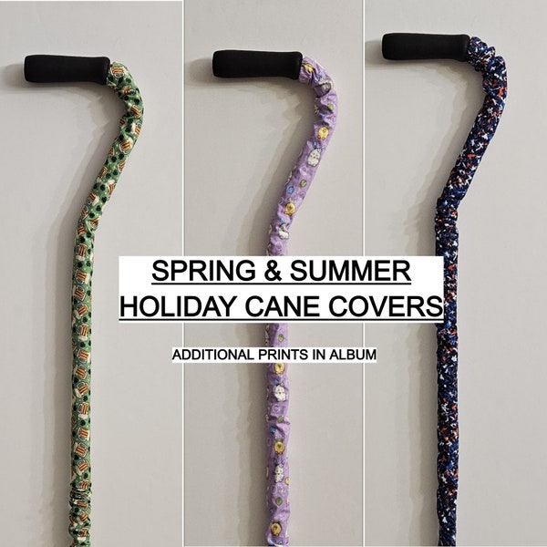 Valentine, Easter and Patriotic Holiday Cane Covers