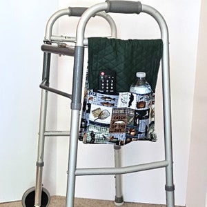 Gesteppte Walker-Tasche, Walker-Tasche für Herren, Walker-Zubehör