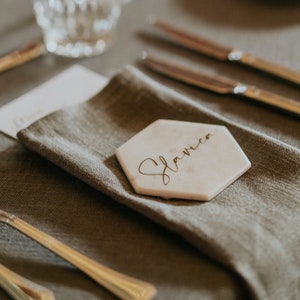 Custom Font Fee - Personalised Coaster Add-On (COASTER NOT INCLUDED)  - for Unique Wedding Favours that Double as Place Cards, Bomboniere