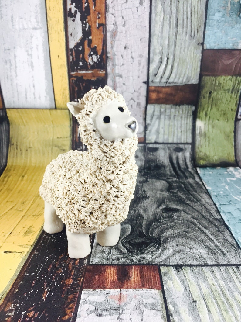 Ceramic Alpaca Llama