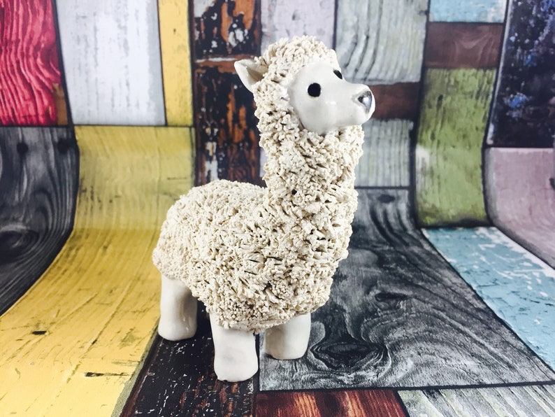 Ceramic Alpaca Llama