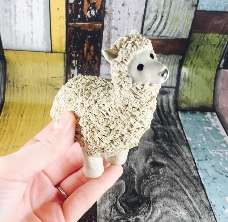 Ceramic Alpaca Llama
