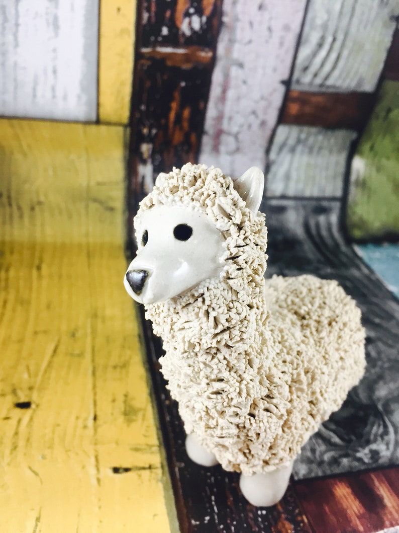 Ceramic Alpaca Llama