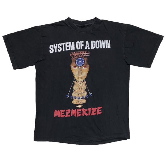 VINTAGE SYSTEM Of A DOWN Mezmerize tee rock band t