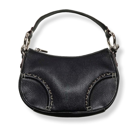 Burberry London Black Leather Bag