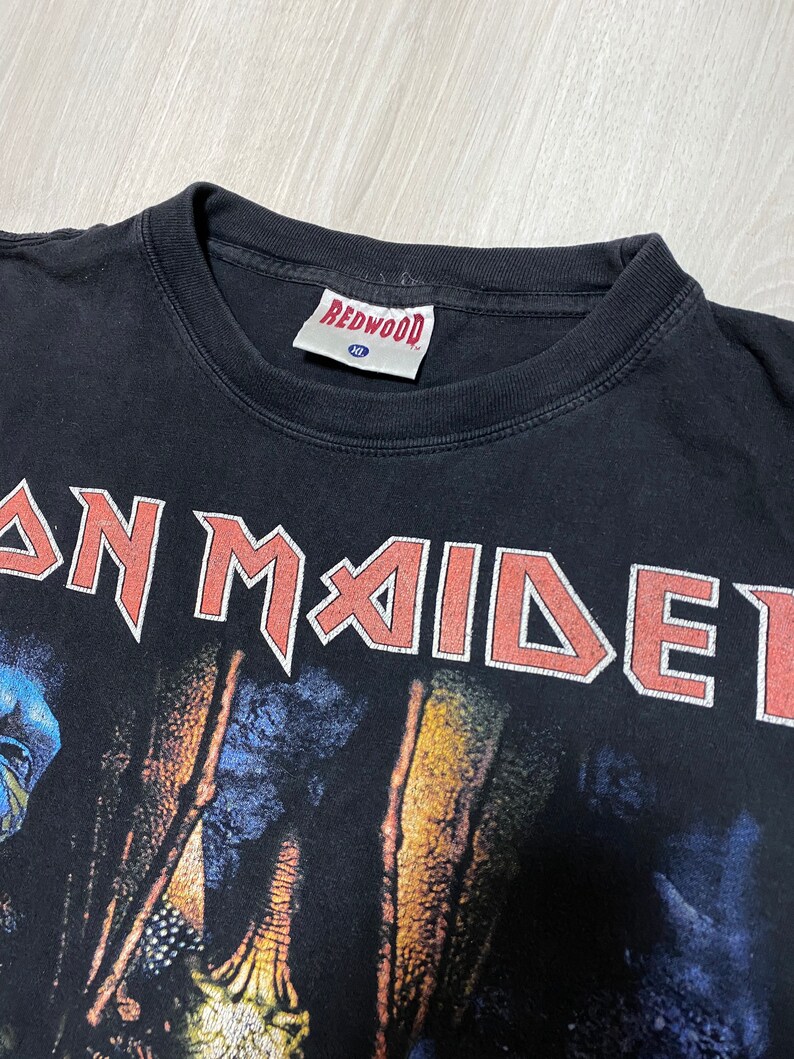 VINTAGE 1999 IRON MAIDEN Rare Ed Hunter Tour t-shirt