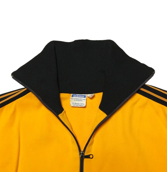 yellow track jacket adidas