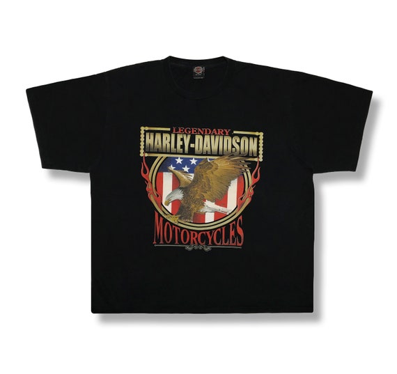Vintage Harley Davidson Eagle East Side Tshirt