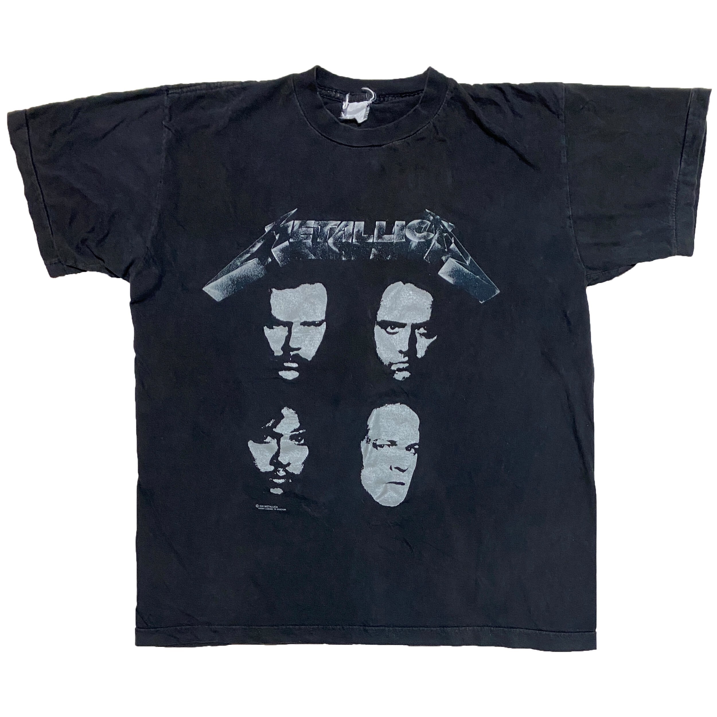 Metallica black album tour t shirt Clearance