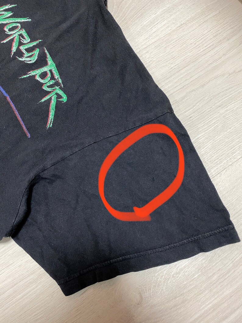VINTAGE 1999 IRON MAIDEN Rare Ed Hunter Tour t-shirt