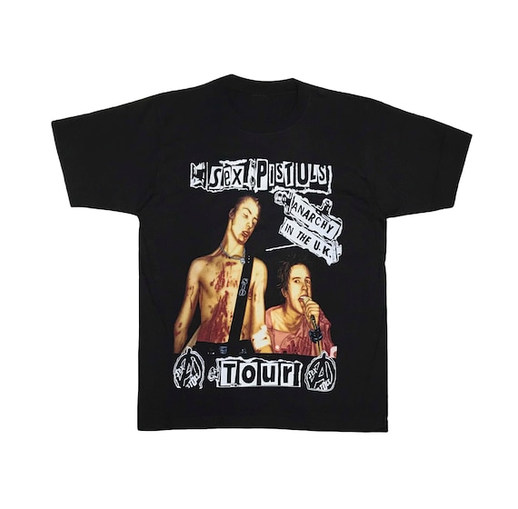 Vintage Sex Pistols Tshirt , John Lydon and Sid Vi
