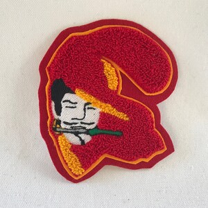 Musketeer Chenille Patch 5"x4.5" - Varsity Letterman Patch