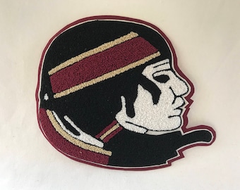 Female Seminole Chenille Patch 11"x10"