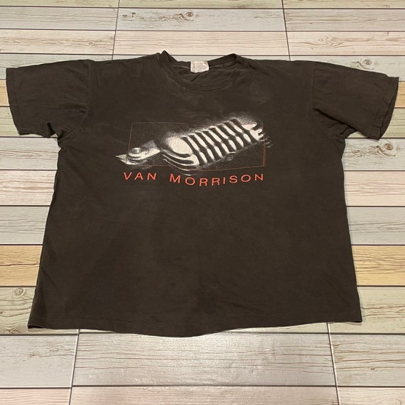 Vintage 1990s Van Morrison T-shirt | Etsy