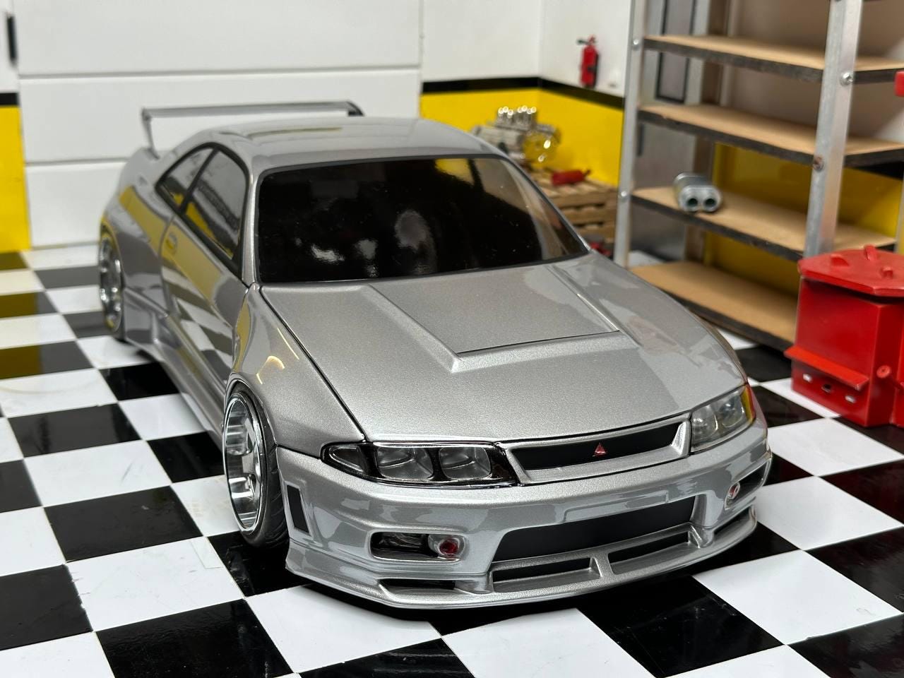 Nissan Skyline R33 RC Drift Body 1:10 Scale - Unpainted