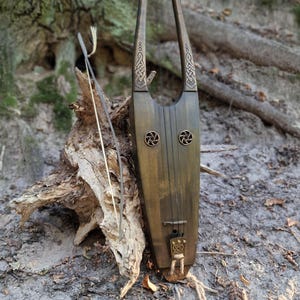 Tagelharpa Bass Viking Scandinavian Traditional Lira Violin Talharpa Bowed 3 String Wood Jouhikko