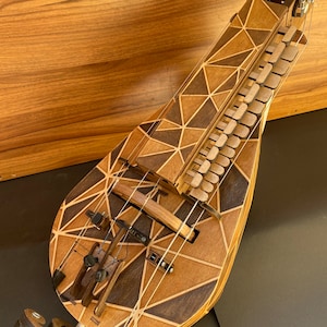 Hurdy-Gurdy With Pickup Model New - 24 Keys - 6 string - Ukrainian Lira - Hurdy Gurdy