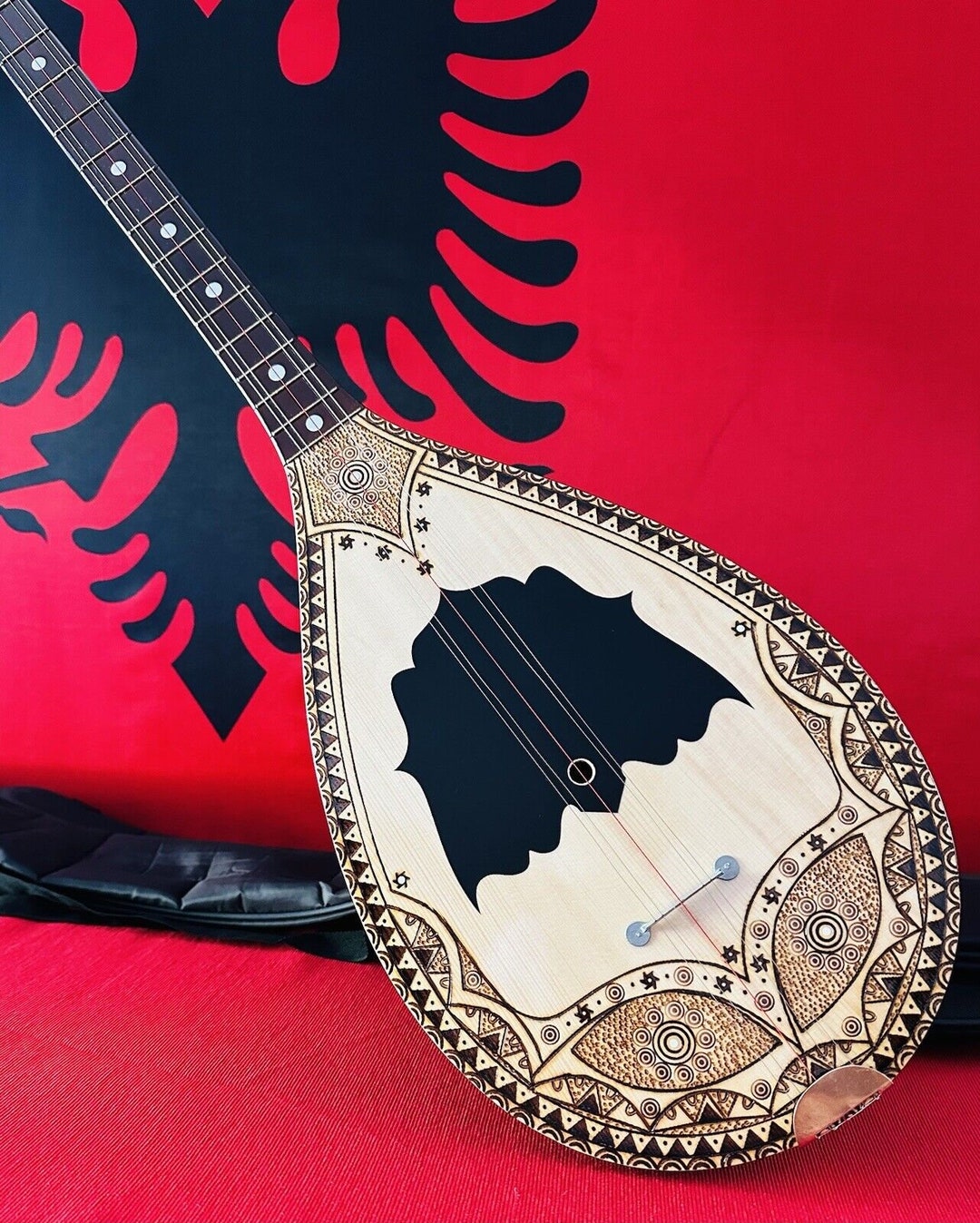 Cifteli Qifteli Albanian Kosovo Musical Instrument Mandolin Etsy