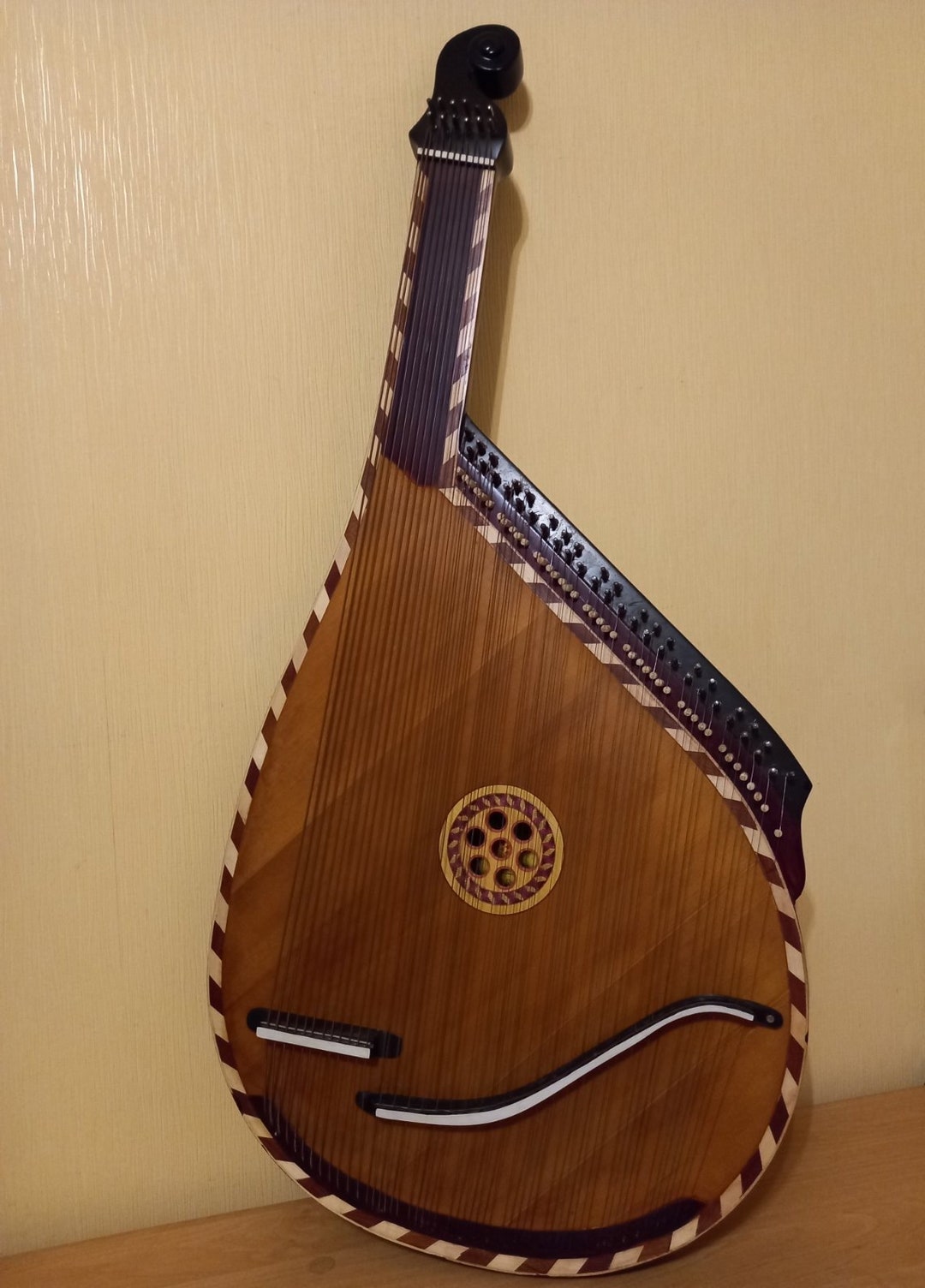 Bandura Chernihiv Ukraine Traditional Ukrainian Folk Instrument String ...