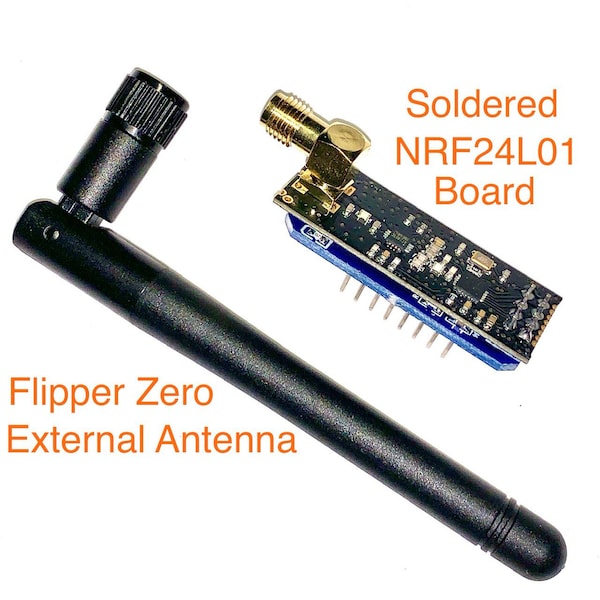 External NRF24L01+PA+LNA Flipper Zero Antenna 2.4 Ghz Module