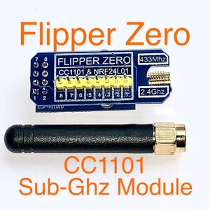 External CC1101 Flipper Zero Antenna Sub-Ghz Module