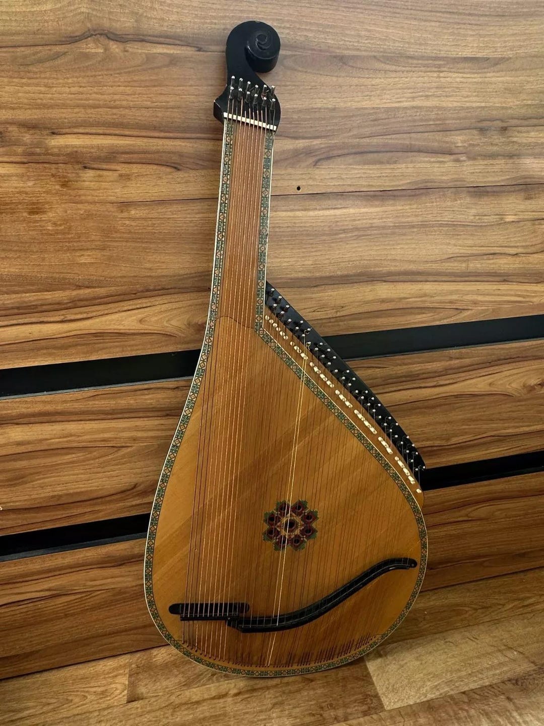 Bandura Chernihiv Ukraine Traditional Ukrainian Folk Instrument String ...