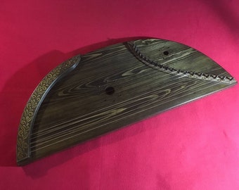 Amazing Harp Psaltery 20 string Gusli Ukrainian Wood Big Handmade 90x35cm