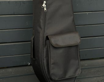 Hurdy-gurdy case, handmade case, hurdy gurdy bag, lyre case, hurdy gurdy case, handmade case