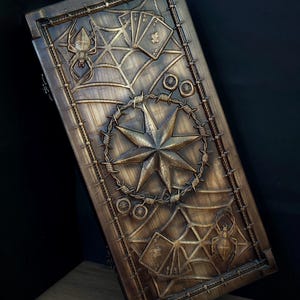 Backgammon with Engraving, Backgammon Star, Custom Game, Wooden Board Game, Wood Nardy, Backgammon gift, Handmade backgammon, Custom Artwork