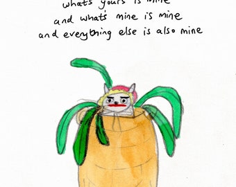 Cat Manifesto - signed print by Zeppelinmoon