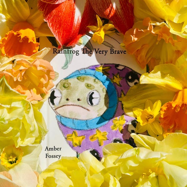 Rainfrog The Very Brave ~ a book by Amber Fossey