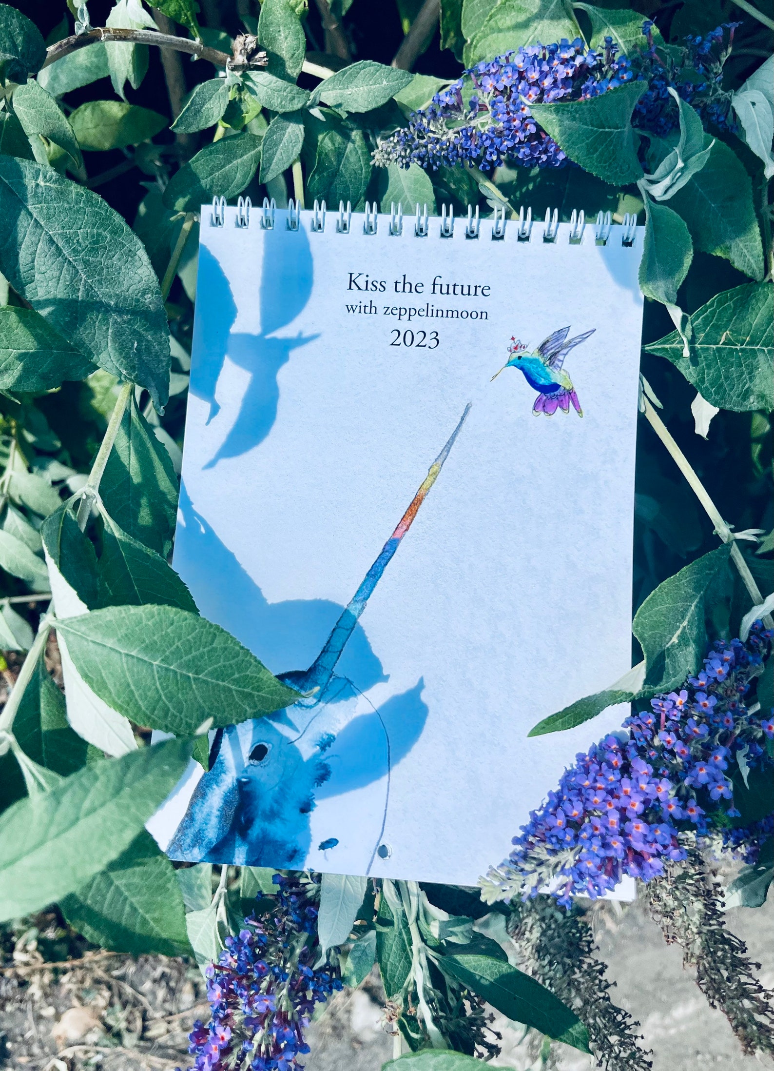 CALENDAR 2023 Kiss the Future With Zeppelinmoon Etsy