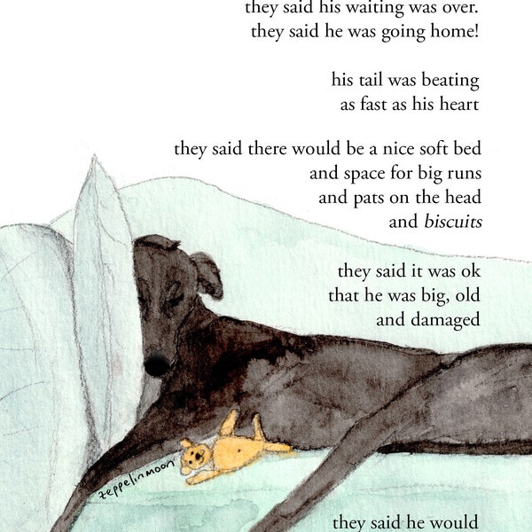 Elegido - impresión firmada por Zeppelinmoon