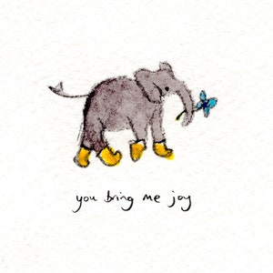You Bring Me Joy -  signed print by Zeppelinmoon