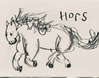 HORS - signed print by Zeppelinmoon