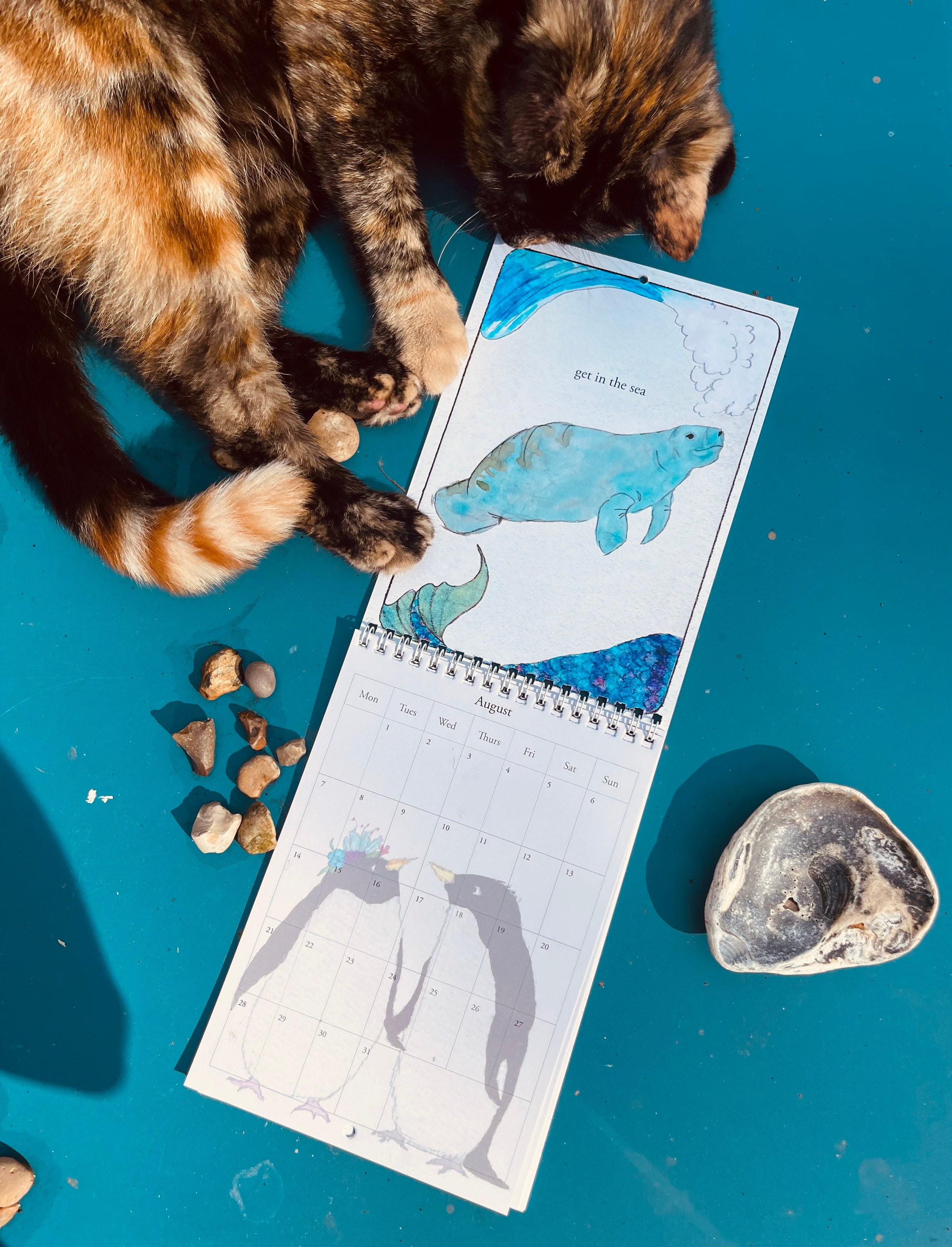 CALENDAR 2023 Kiss the Future With Zeppelinmoon Etsy UK